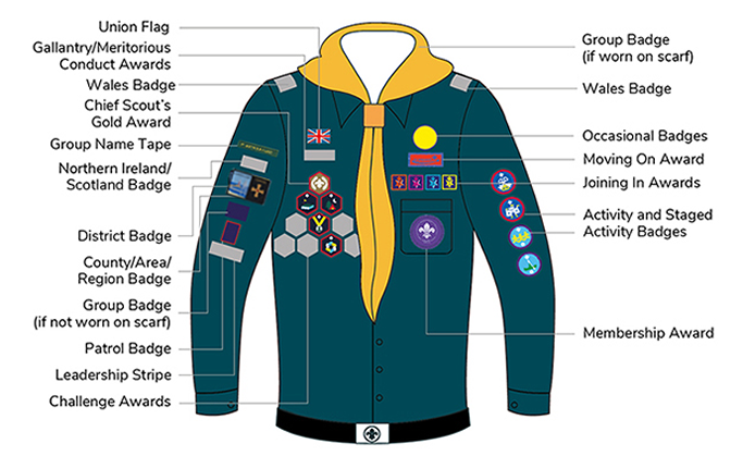 Scout badges